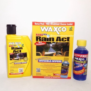 Rain Act 250 ml + Windshield Cleaner 120 ml – WAXCO Auto Care