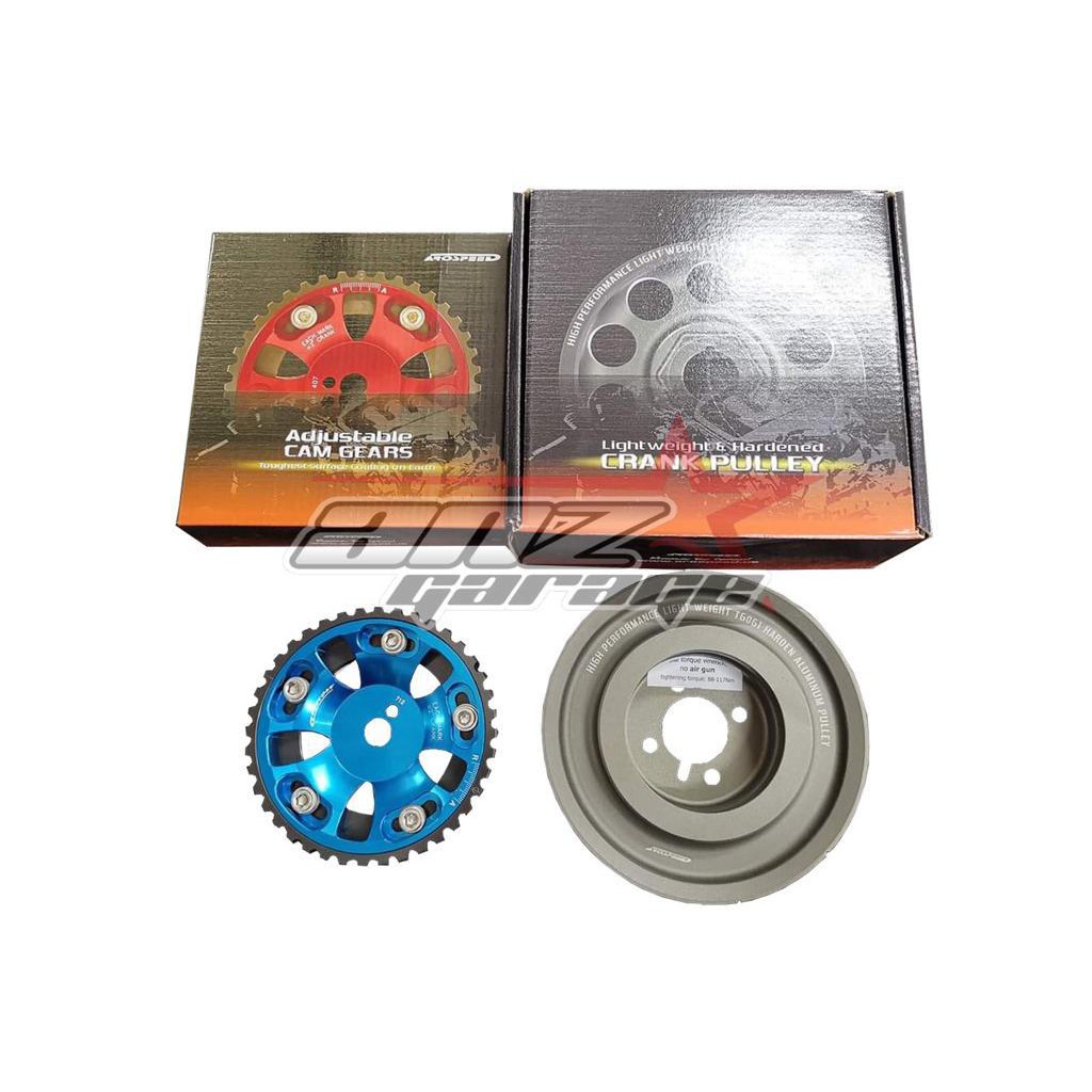 4G13 4G15 12V AROSPEED CAMPULLEY AND CRANKPULLEY (Cam Pulley Crank Pulley)