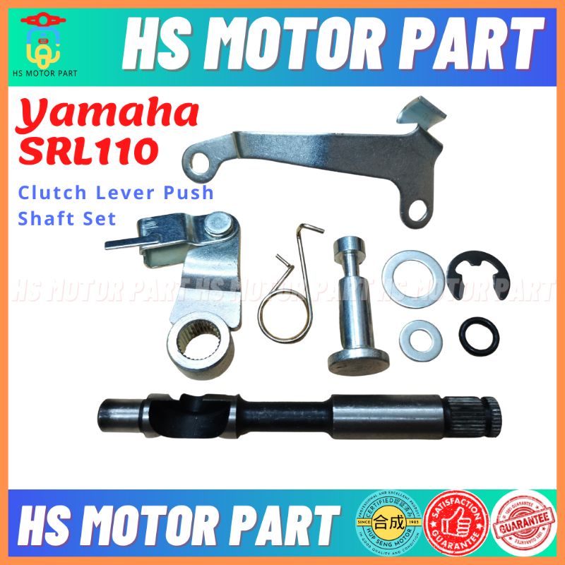 Yamaha SRL110/SRLZ Clutch Push Lever Shaft Set Set) Shopee
