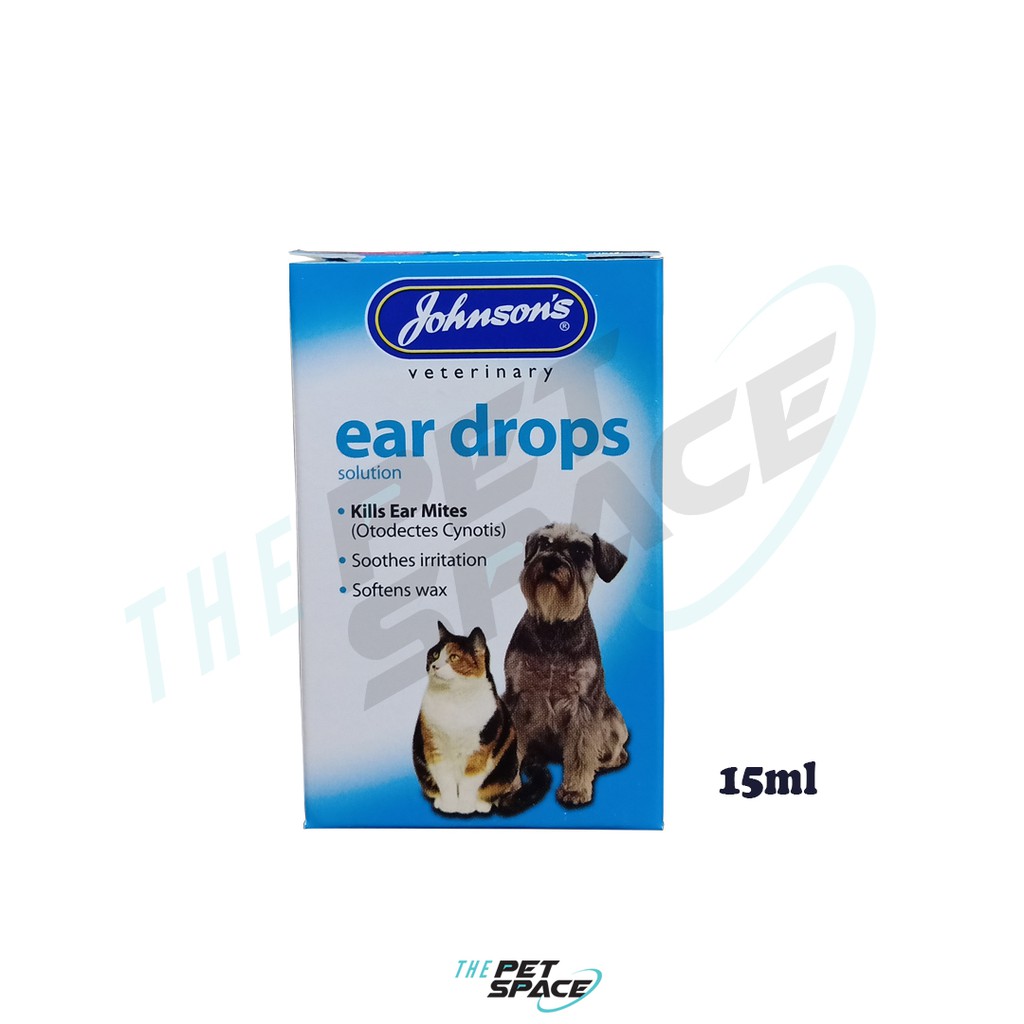 Johnson's Ear Drops For Cats and Dogs 15ml Shopee Malaysia