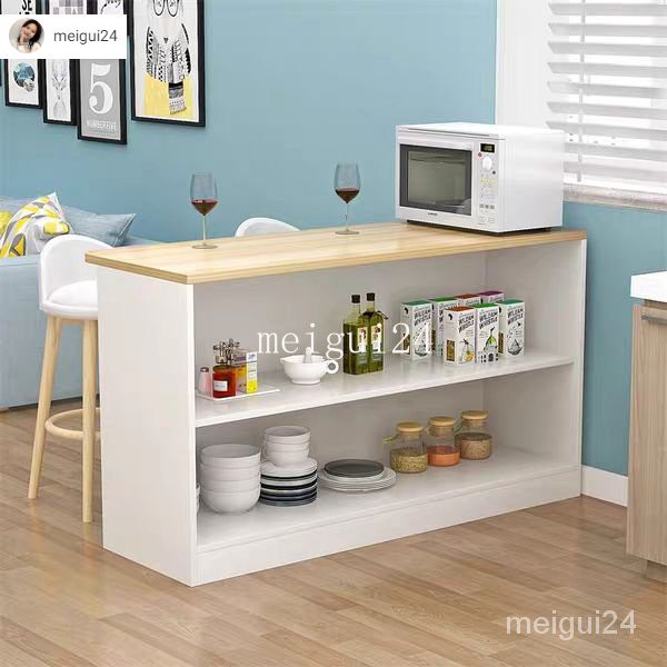 Bar counter discount table with storage