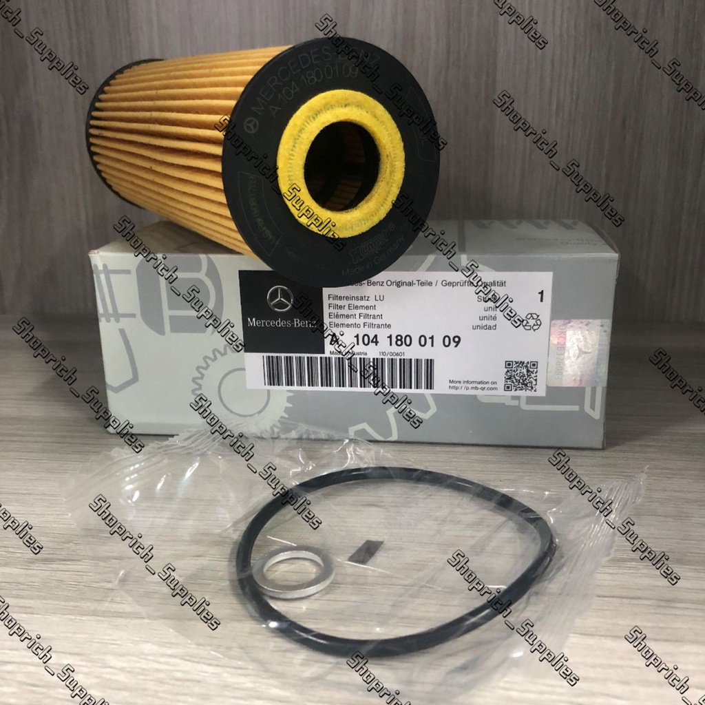 (1041800109) OIL FILTER MERCEDES M111 M104 ENGINE W202 W203 W208 W210