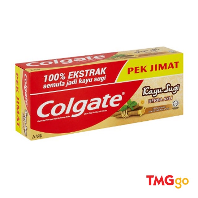 Colgate Kayu Sugi Asli (2 x 160g) | Shopee Malaysia