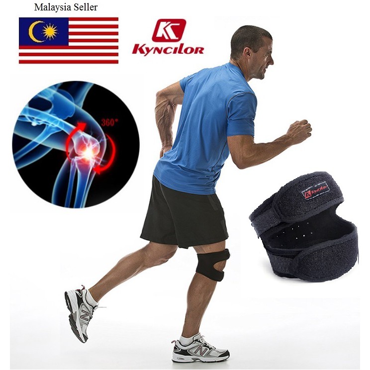 Adjustable Knee Patella Wristband Protection Support Brace Guard Hiking ...