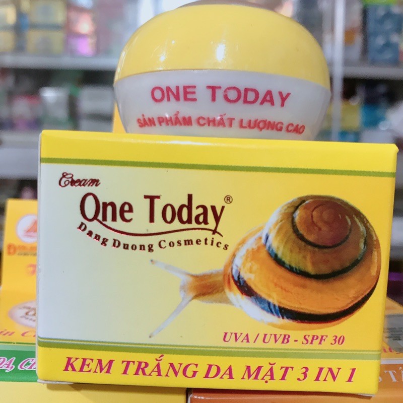 One today 3in1 facial whitening cream 5g | Shopee Malaysia