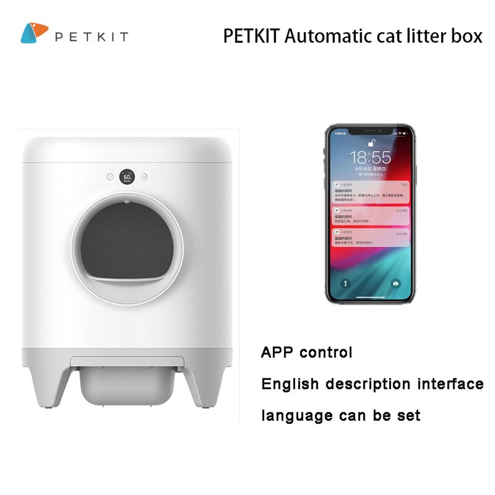 (Malaysian version)PETKIT Litter Basin Automatic Cat Toilet/小佩全自动猫砂盆Cat