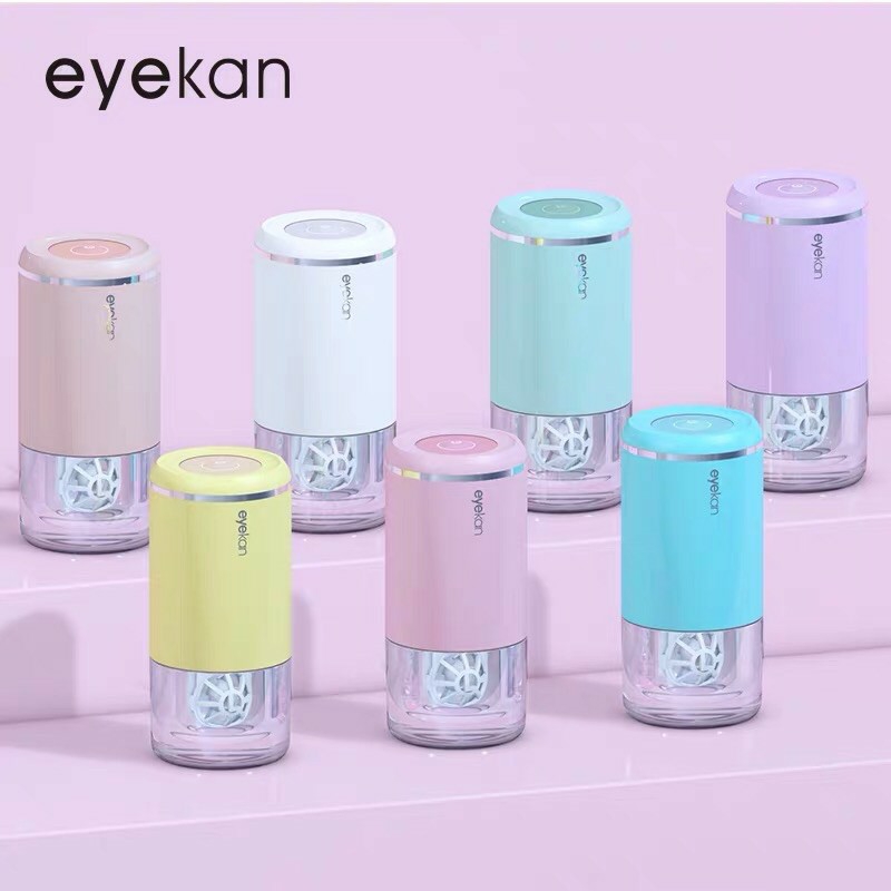 EYEKAN Automatic Colorful Multicolor Electric Contact Lens Cleaner