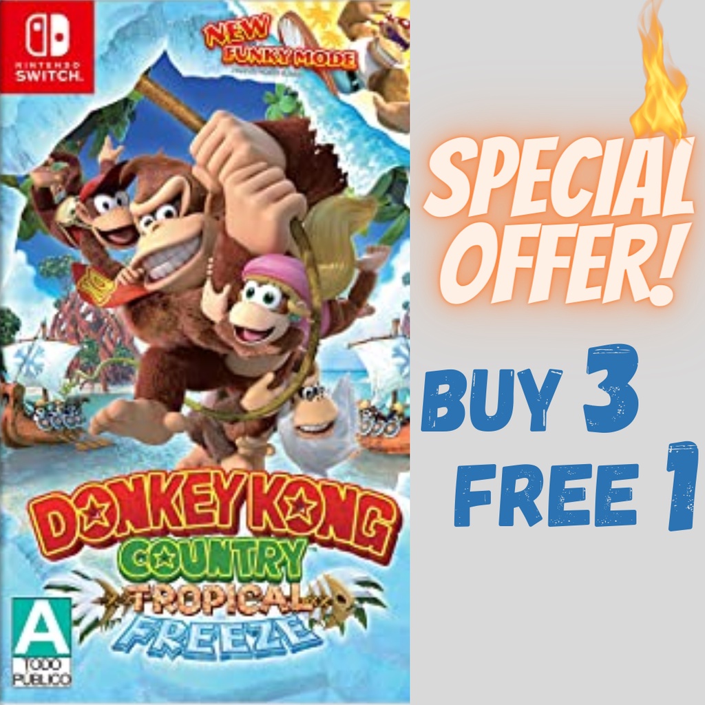 Donkey kong country tropical freeze best sale digital download