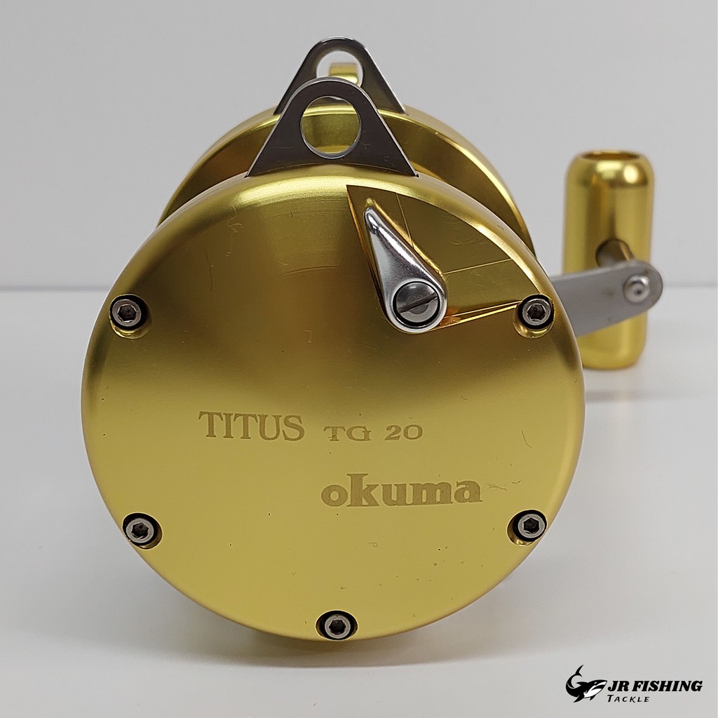 OKUMA TITUS GOLD DRUM FISHING REEL TG15/TG20 | Shopee Malaysia