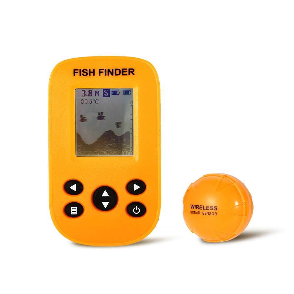Fish Finder Wireless Sonar Sensor for Lake River Sea Fishing | Shopee ...