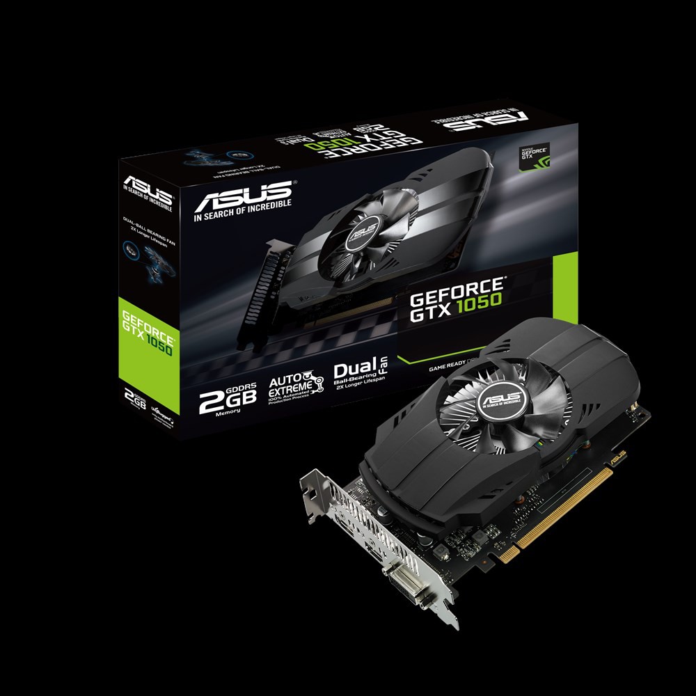 Asus GeForce GTX1050 2GB GDDR5 Graphics PH-GTX-2G Nvidia GTX 1050