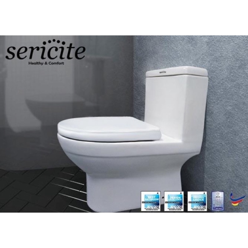 INNO SERICITE HEAVY DUTY D SHAPE SOFT CLOSE CLOSING TOILET SEAT AND