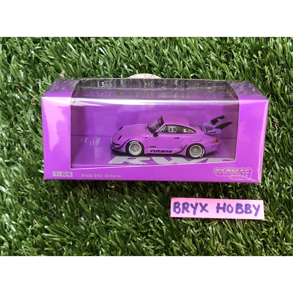 Tarmac Works Hobby 64 Porsche RWB 993 Rotana #T64017RO Purple (1:64 ...