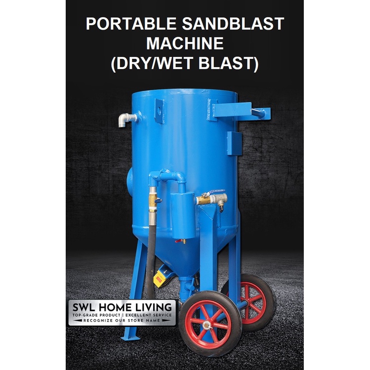 Portable Mobile Sandblasting Machine Automatic Sandblast Wet Blasting