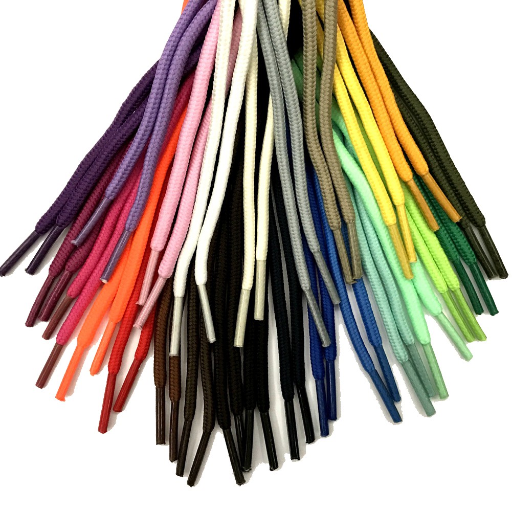 Round Shoe Laces Shoestrings Strings Shoelaces Different Colors 120cm Long Shopee Malaysia
