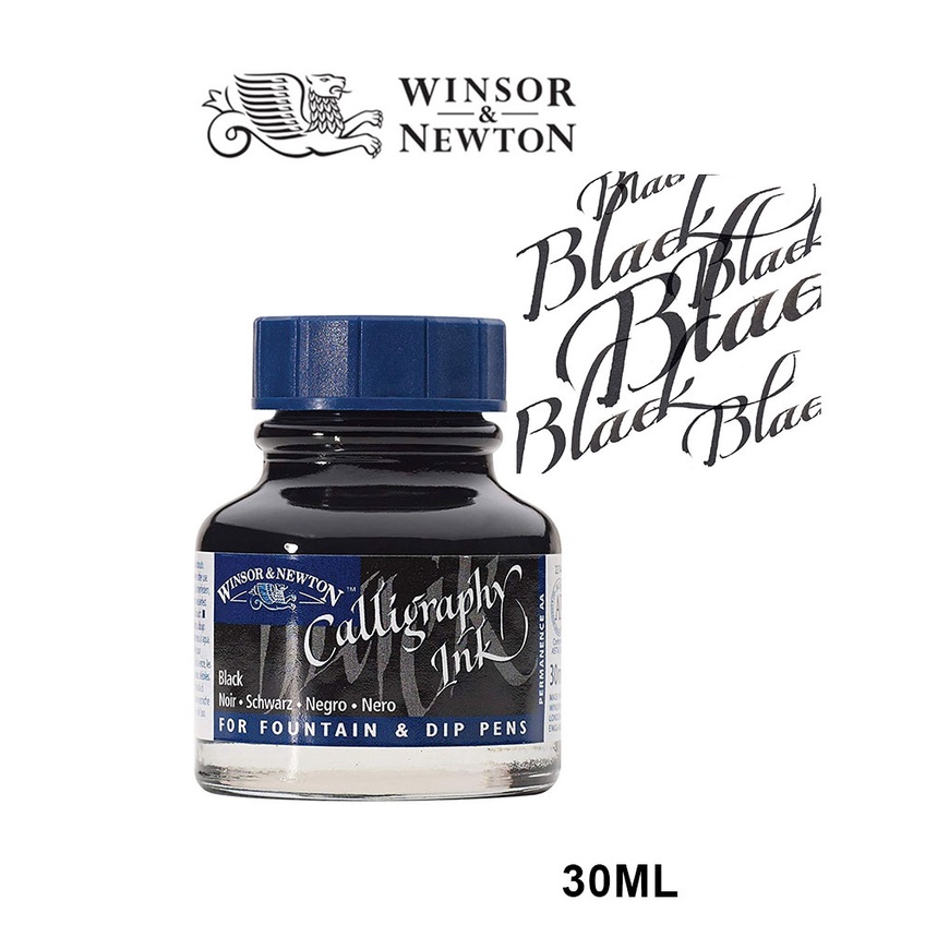 Winsor & Newton Calligraphy Ink - 30 mL, Crimson