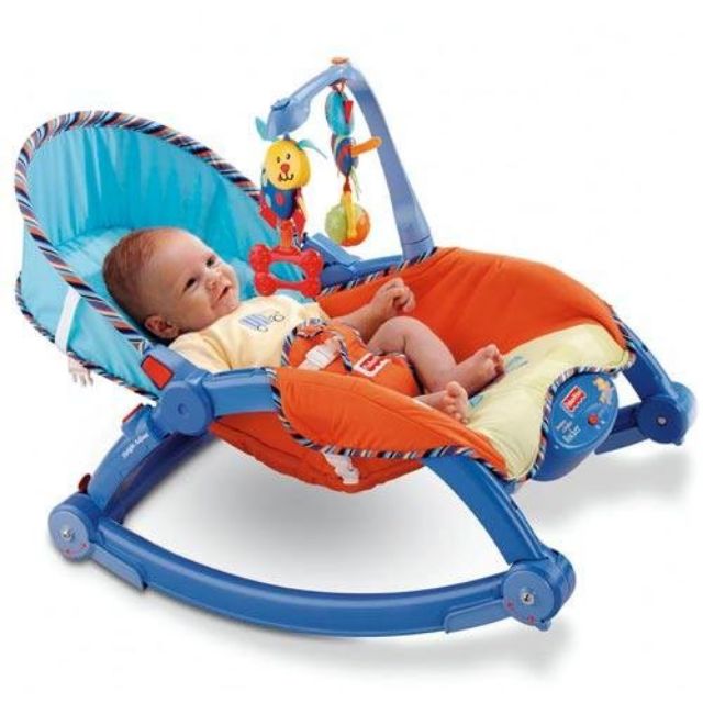 Fisher Price Baby Rocker Blue | Shopee Malaysia