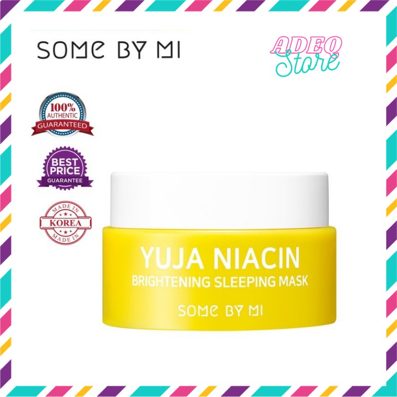 🌺 [Ready Stock] SOMEBYMI YUJA NIACIN BRIGHTENING WHITENING SLEEPING