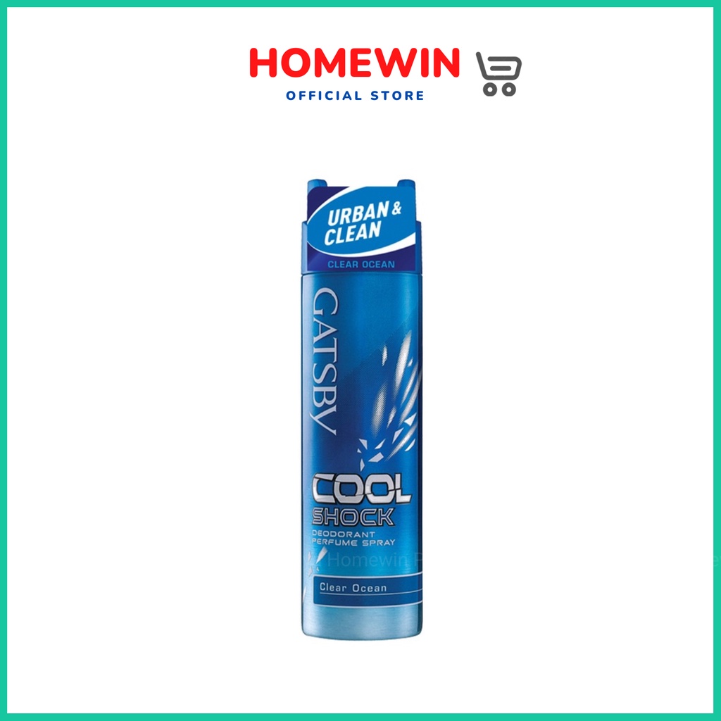Gatsby Deodorant Perfume Spray Clear Ocean (175ml) Shopee Malaysia