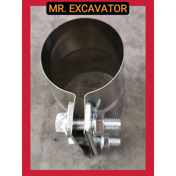 Excavator Exhaust Pipe Seal Clamp Muffler Clamp Turbo Exhaust Pipe Paip