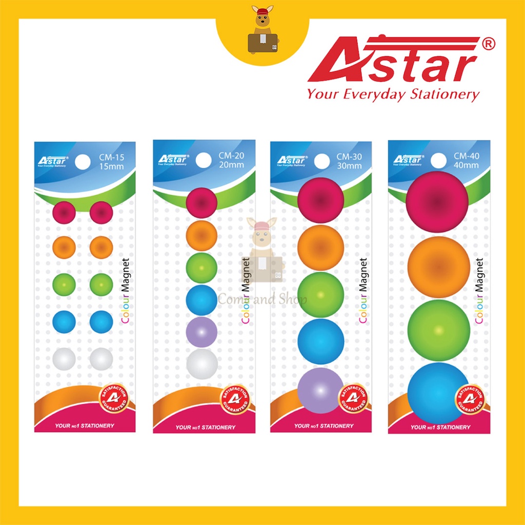 ASTAR Color Round Circle Whiteboard Fridge / 20MM