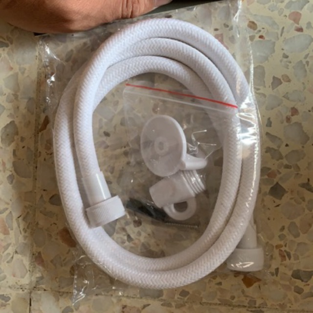 Cheapest White color Shower/Bidet Hose 1.2m 4 feet white color Shopee