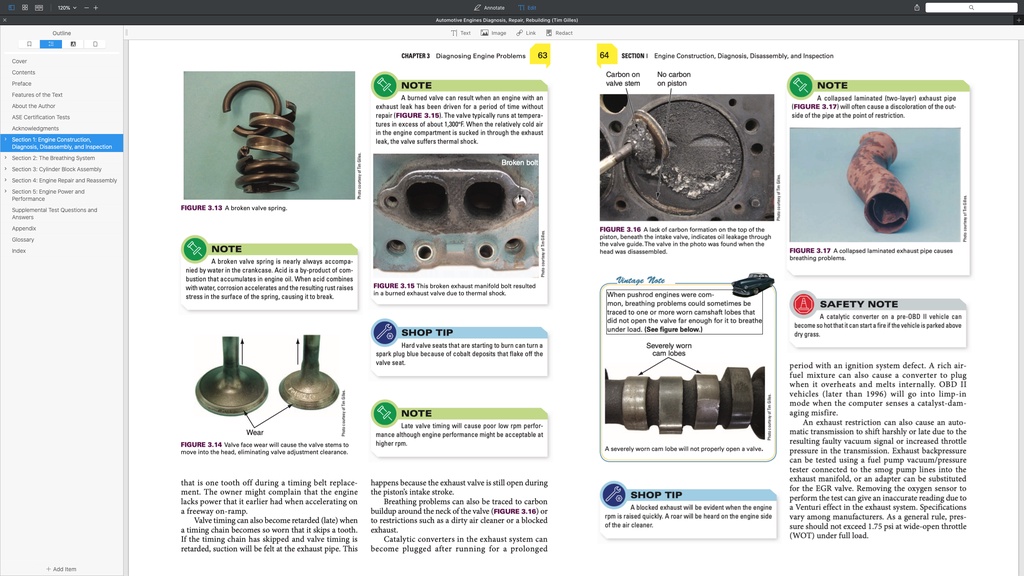 [DIY & SPECIAL] Automotive Engines Diagnosis, Repair