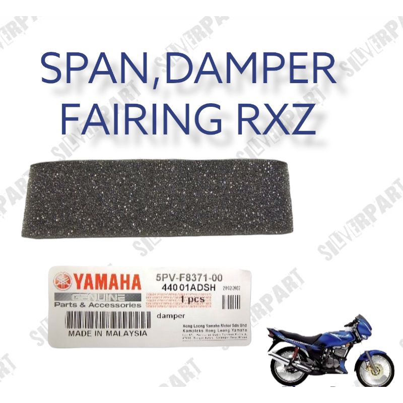 💯%ORIGINAL DAMPER FAIRING YAMAHA RXZ CATALYZER | Shopee Malaysia