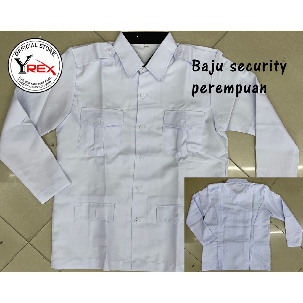 Baju uniform security/pengawal keselamatan (Lengan Panjang) | Shopee