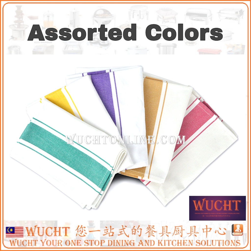 【WUCHT】100 Cotton Glass Cloth Tea Towel Wine Cloth Dish Towel Glass