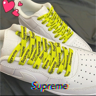 Nike air force 1 supreme outlet laces