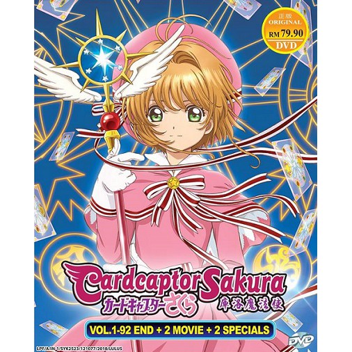 Cardcaptor Sakura Season 1+2 Complete Boxset [1~92 End] Anime DVD ...