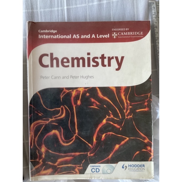 CIE Chemistry Textbook For A Levels (2nd Hand) | Shopee Malaysia