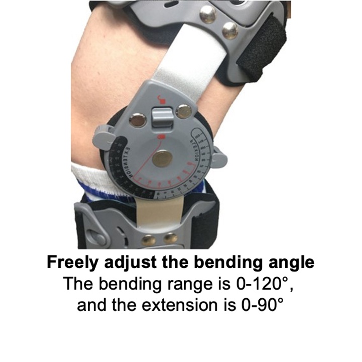 Range of Motion (ROM) Hinged Knee Fixation Brace (Free Size) | Shopee ...