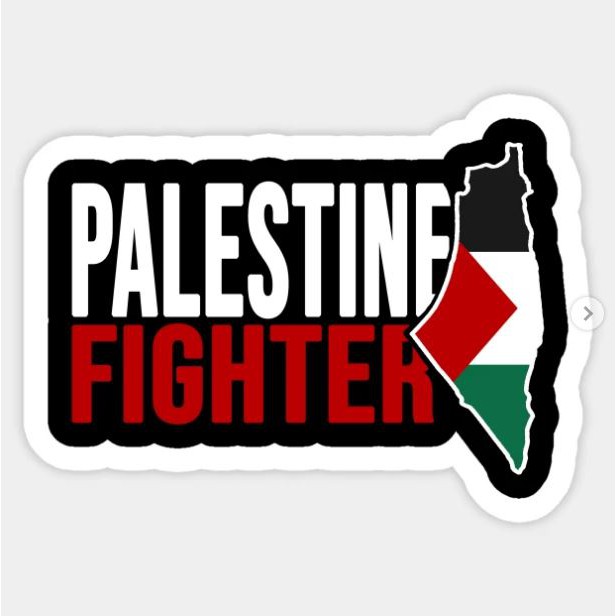 Palestine Fighter, Free Gaza, Palestina Map, Palestine Sticker | Shopee ...