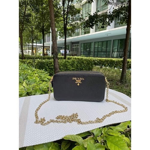 Saffiano leather discount mini shoulder bag