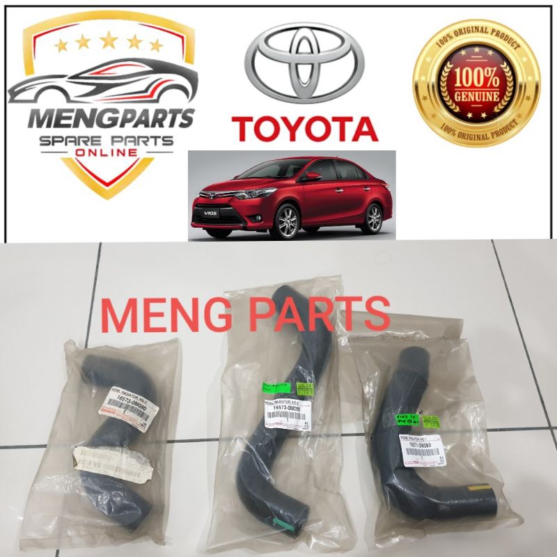 ORIGINAL VIOS NCP150 2013Y-2016Y RADIATOR HOSE TOP-16571-0M080 CENTRE ...