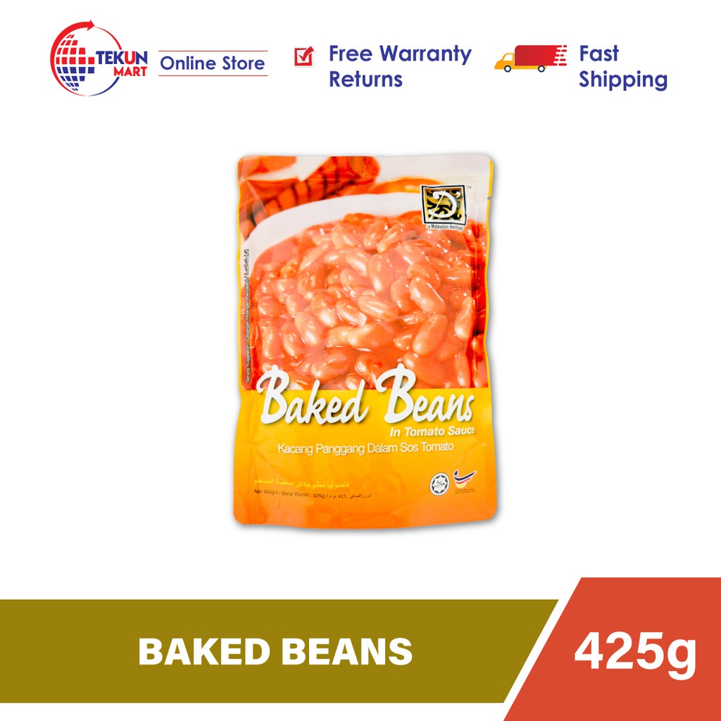 D'Era Heritage Baked Beans Tomato (425g) (EXPIRED 28/10/22) Shopee Malaysia