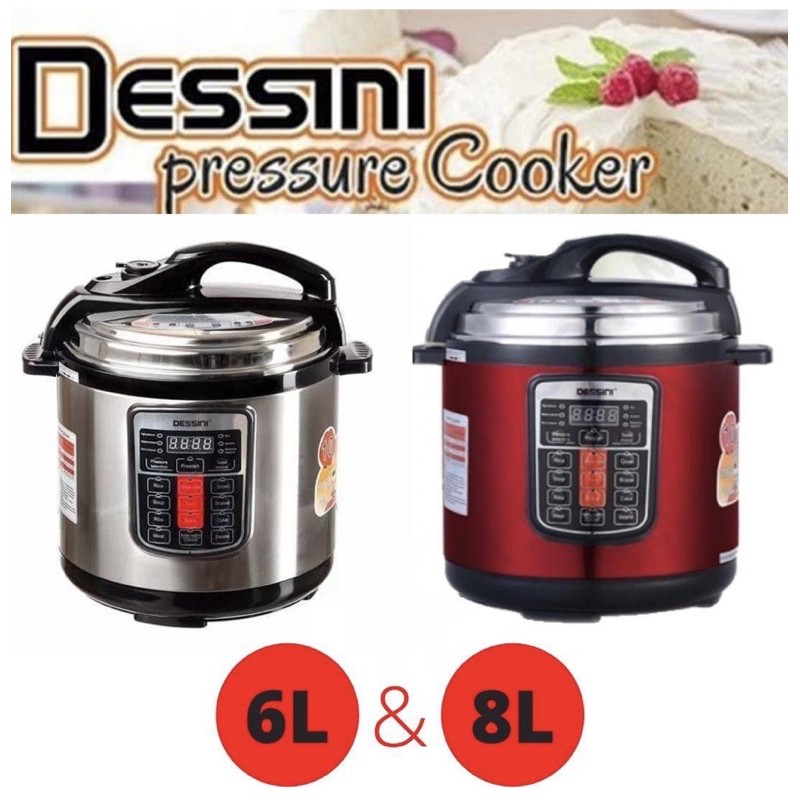 pressure cooker dessini 8 liter