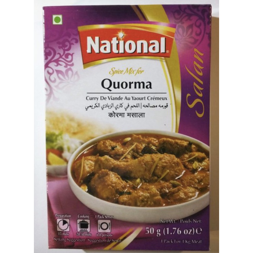 National Quorma Masala Quorma 50 Grams Shopee Malaysia