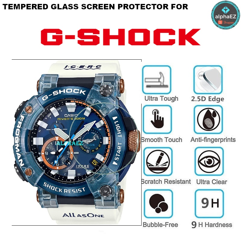Casio GWF-A1000K-2A FROGMAN Series 9H Watch Tempered Glass Screen ...