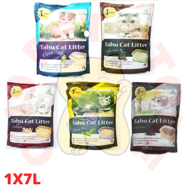 KAWAN Tahu/ Tofu Cat Litter Soybean ( 7 Liter X 1 Pack) Shopee Malaysia
