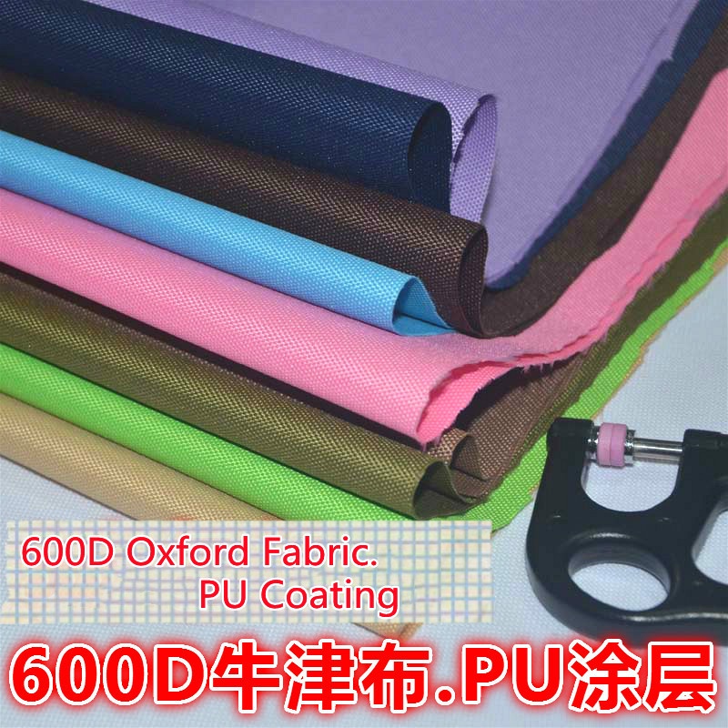 600D Shells silk Stretch Yarn Oxford Fabric PU Coating thicken ...