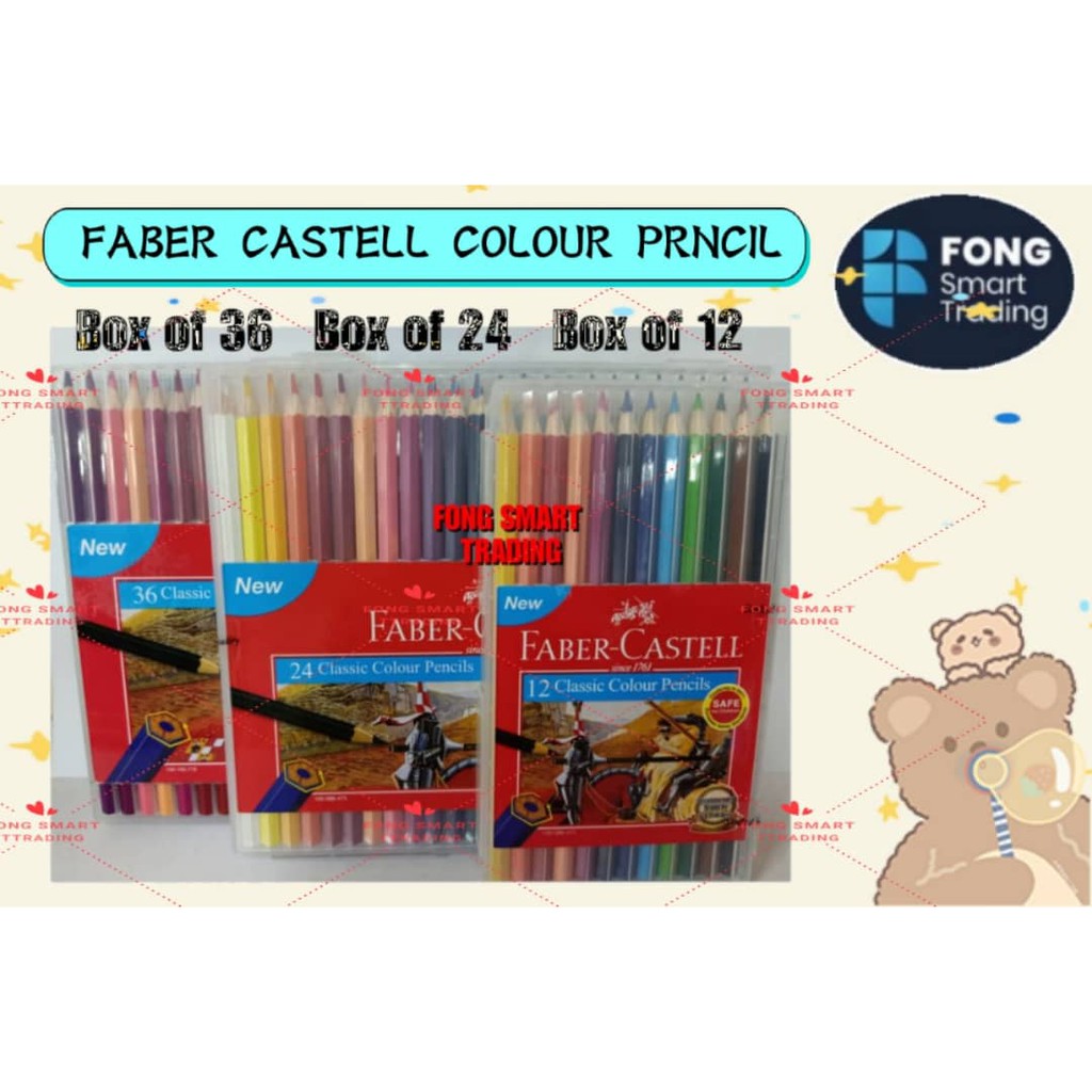 12 Classic Colour Pencils