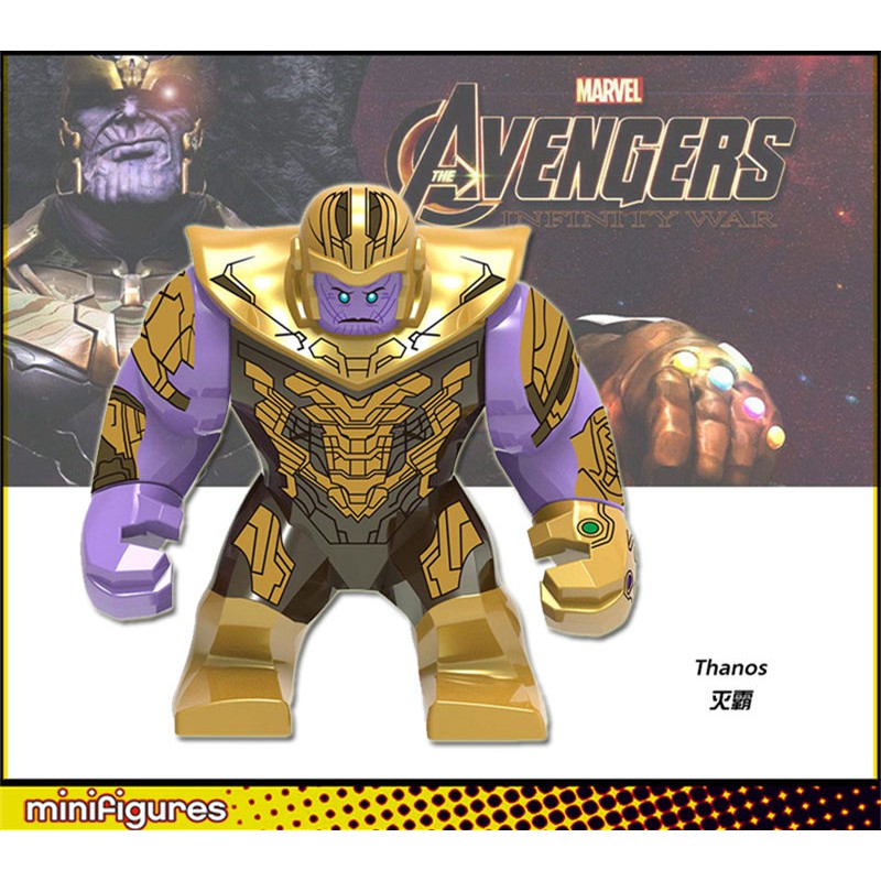 Endgame New Thanos Big minitoy Compatible Building Blocks X1253 ...