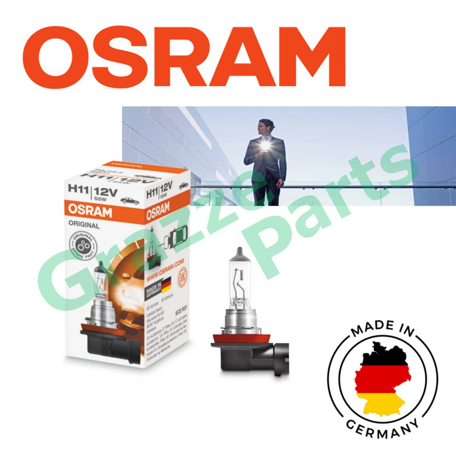 Original Osram H11 12V 55W Halogen Light Car Bulb (64211) - Made In ...