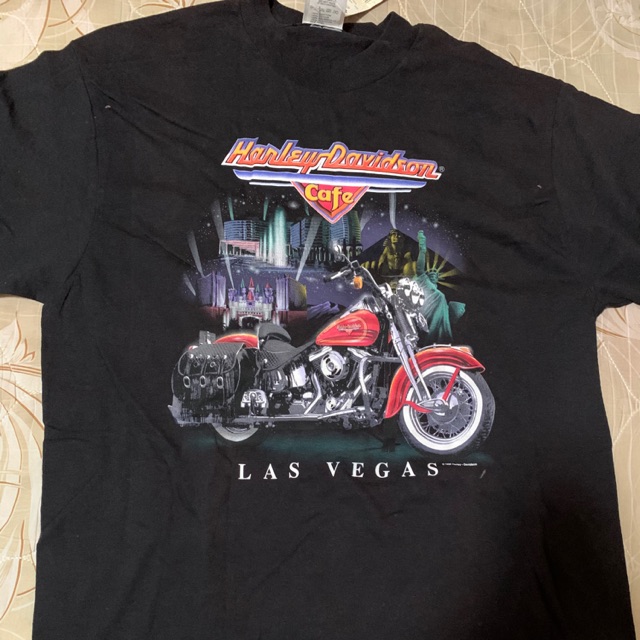 レア 00s Harley-Davidson Cafe T shirt SUPER RARE 1997 Harley Davidson Cafe Tshirt with Tag | Shopee Malaysia