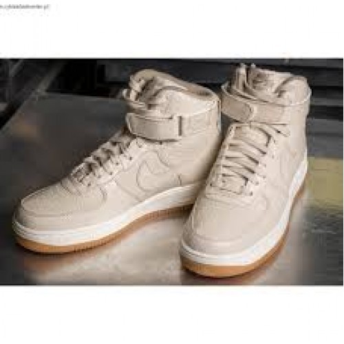 NIKE WMNS AIR FORCE 1 HI PREMIUM OATMEAL OATMEAL KHAKI SAIL AUTHENTIC Shopee Malaysia