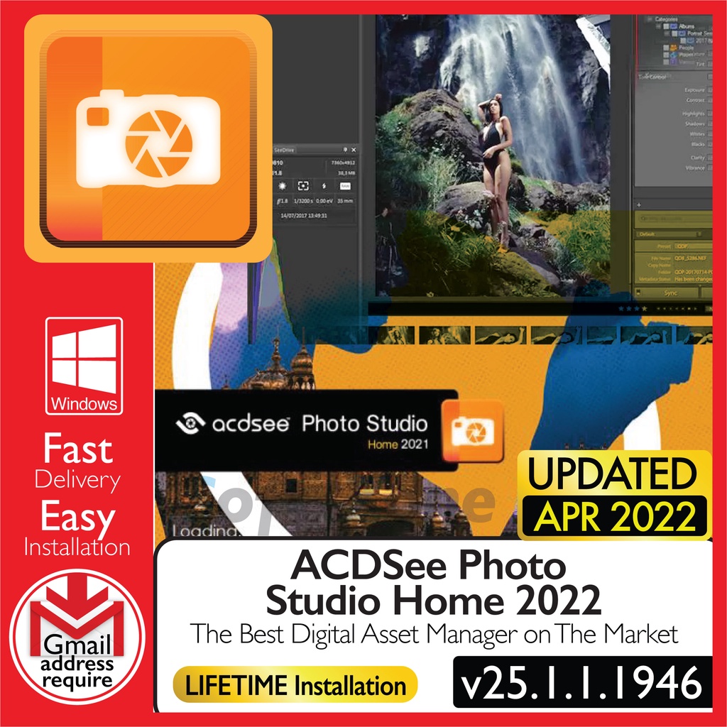 ACDSee Photo Studio Home 2022 v25.1.1 Best Digital Asset Manager on