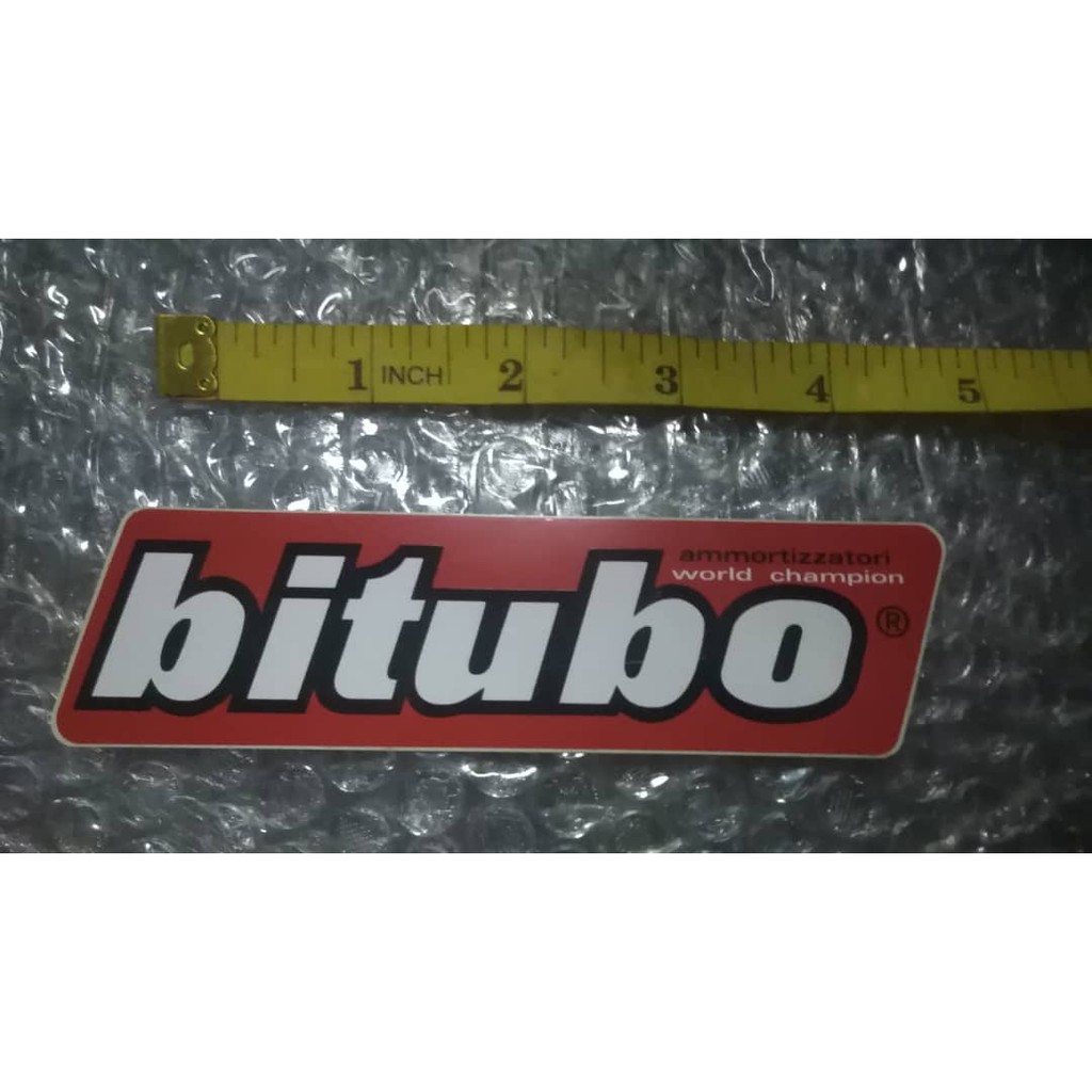 STICKER BITUBO ITALY | Shopee Malaysia